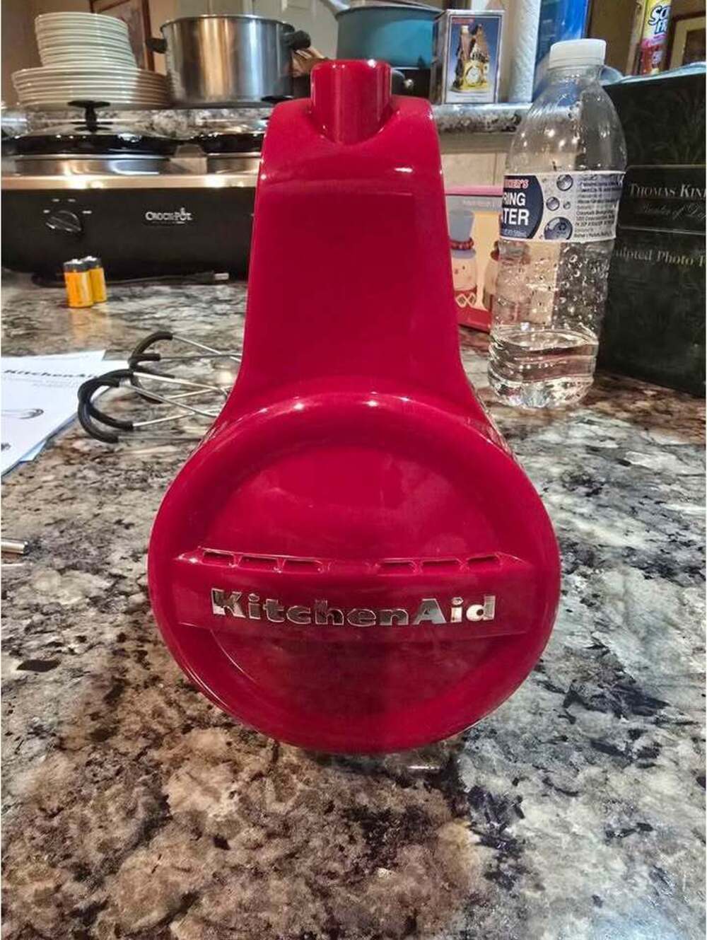 KitchenAid Cordless 7-Speed Hand Mixer Empire Red (Complete Set)